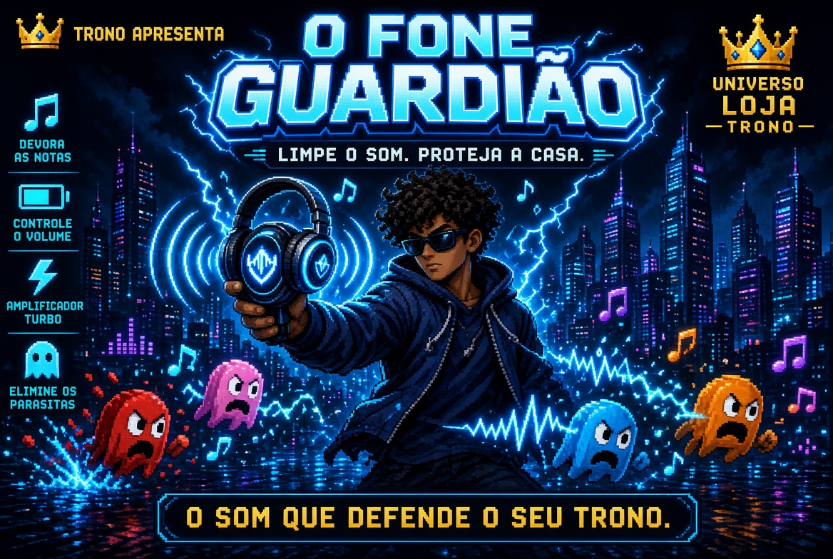 Capa Pacman Trono